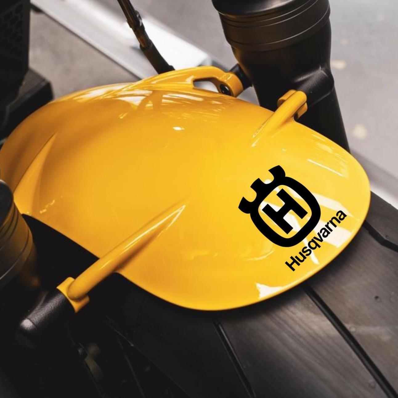Husqvarna - 18-Decal Set - Vinyl Decals | For Helmets, Vehicles, Tools and More