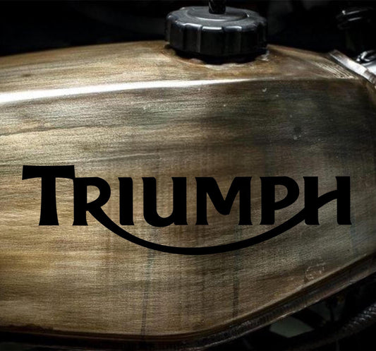 Triumph - Conjunto de 10 Autocolantes em vinil - Autocolantes para motos, capacetes, automóveis e muito mais