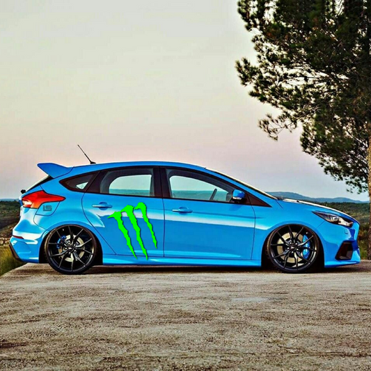 Monster Energy - Conjunto de 2 autocolantes em vinil