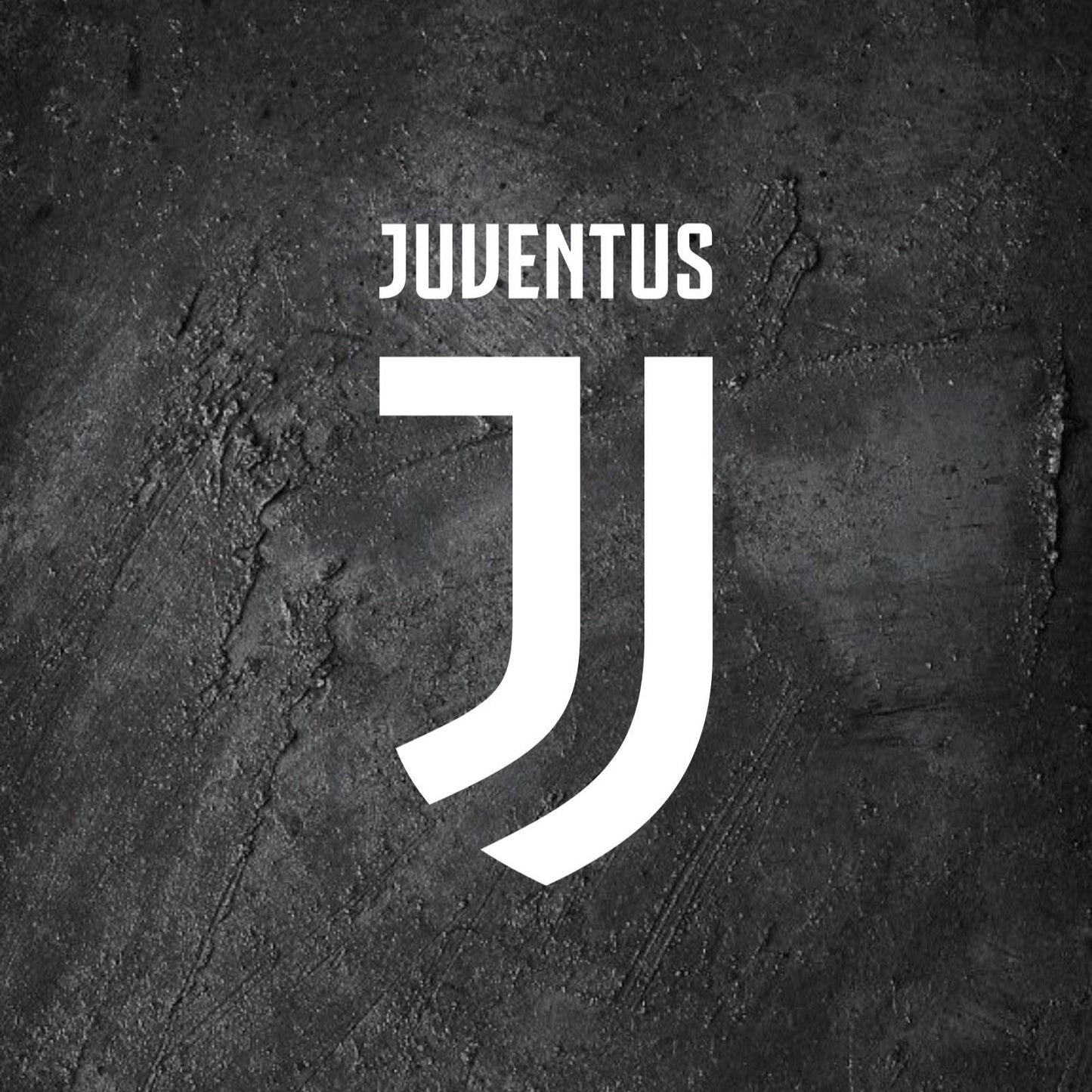 JUVENTUS - Autocolante em vinil - Logotipo clássico | Perfeito para decorar ambientes desportivos e para fãs de futebol