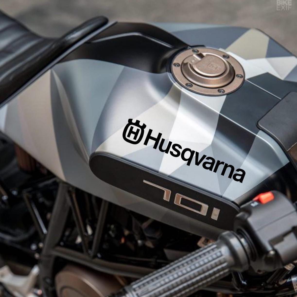 Husqvarna - 18-Decal Set - Vinyl Decals | For Helmets, Vehicles, Tools and More