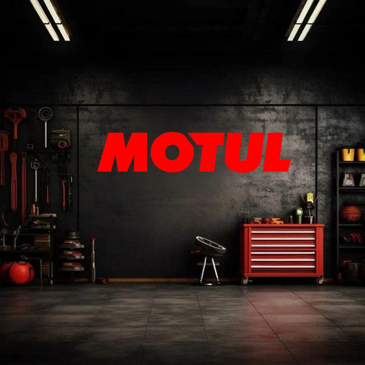Motul - Autocolante em vinil – Autocolante de automobilismo, vinil para carros de corrida, gráfico de carros de rally, decoração de parede de garagem, moto