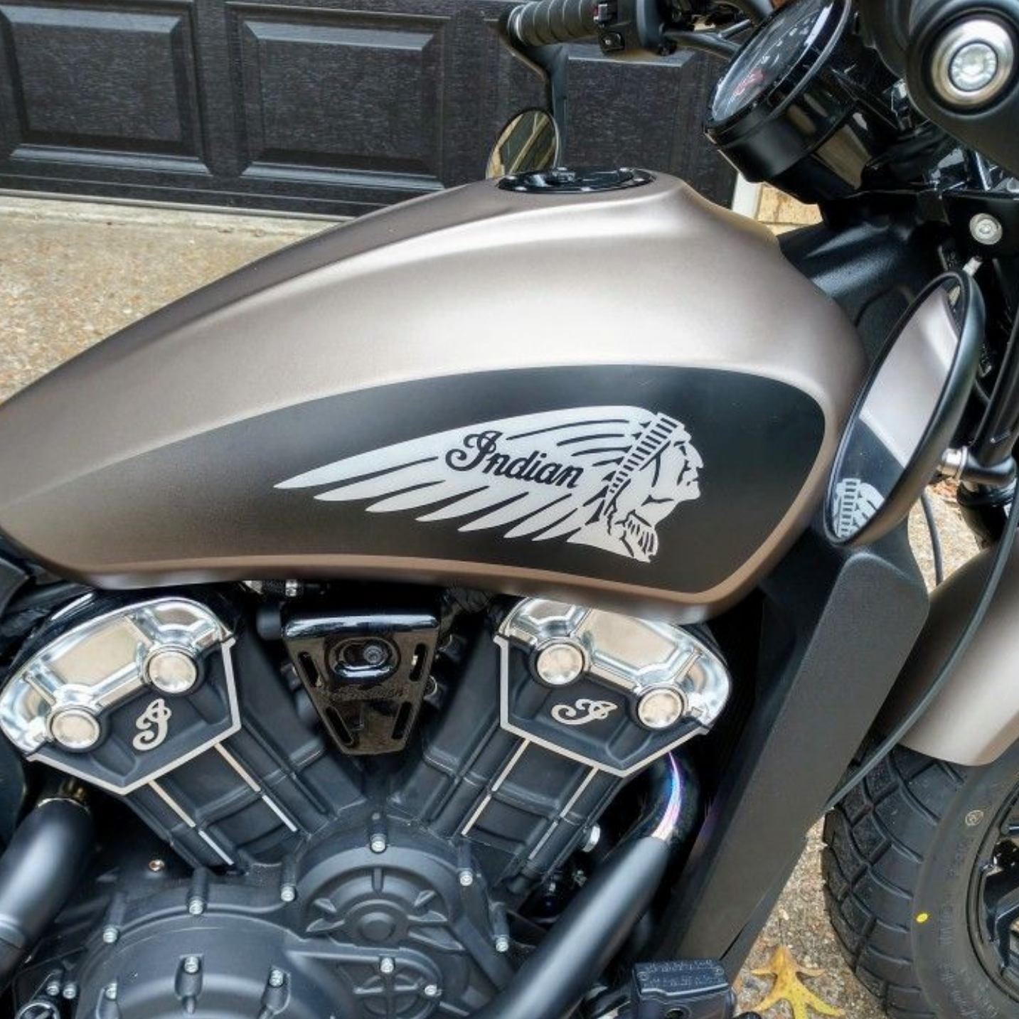 Pack de 2 autocolantes da Indian Motorcycle