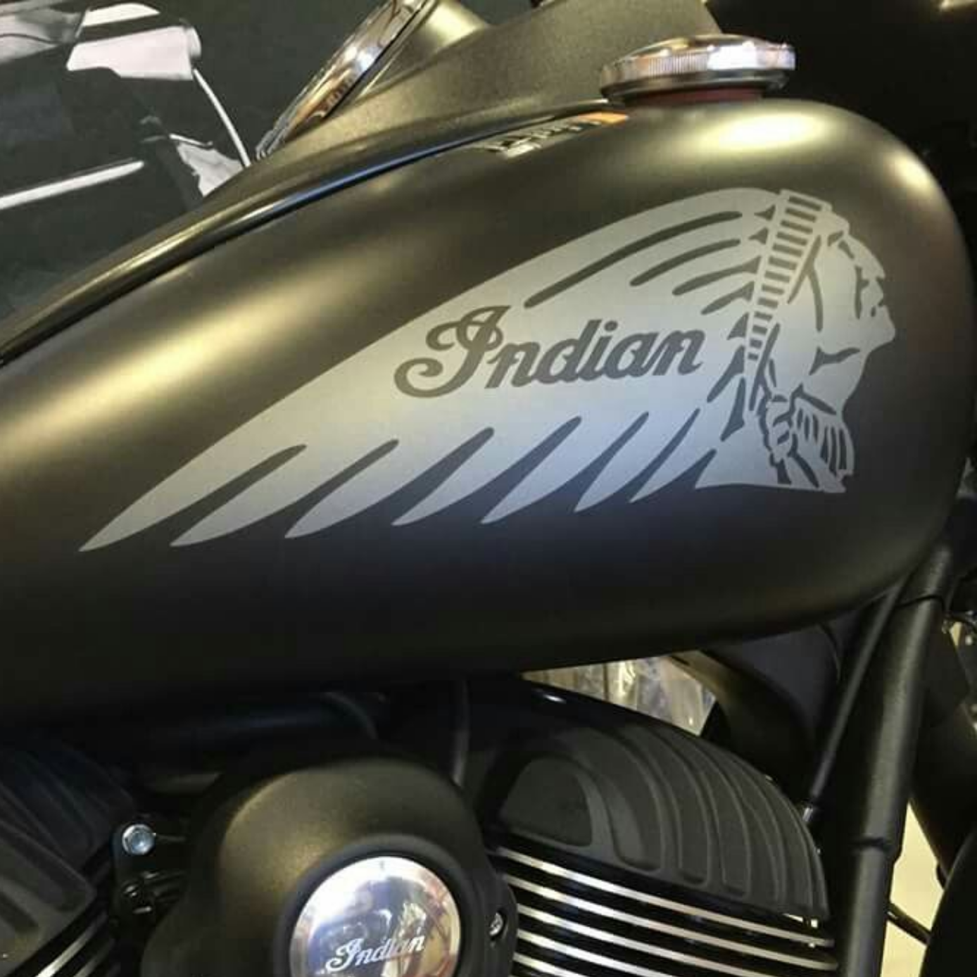 Pack de 2 autocolantes da Indian Motorcycle