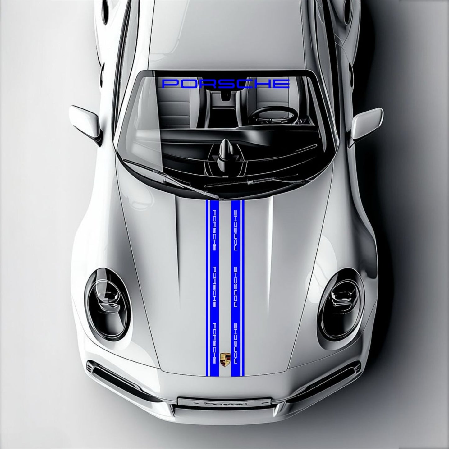 Faixas de vinil da Porsche Racing para o Kit Carrera e modelos similares.