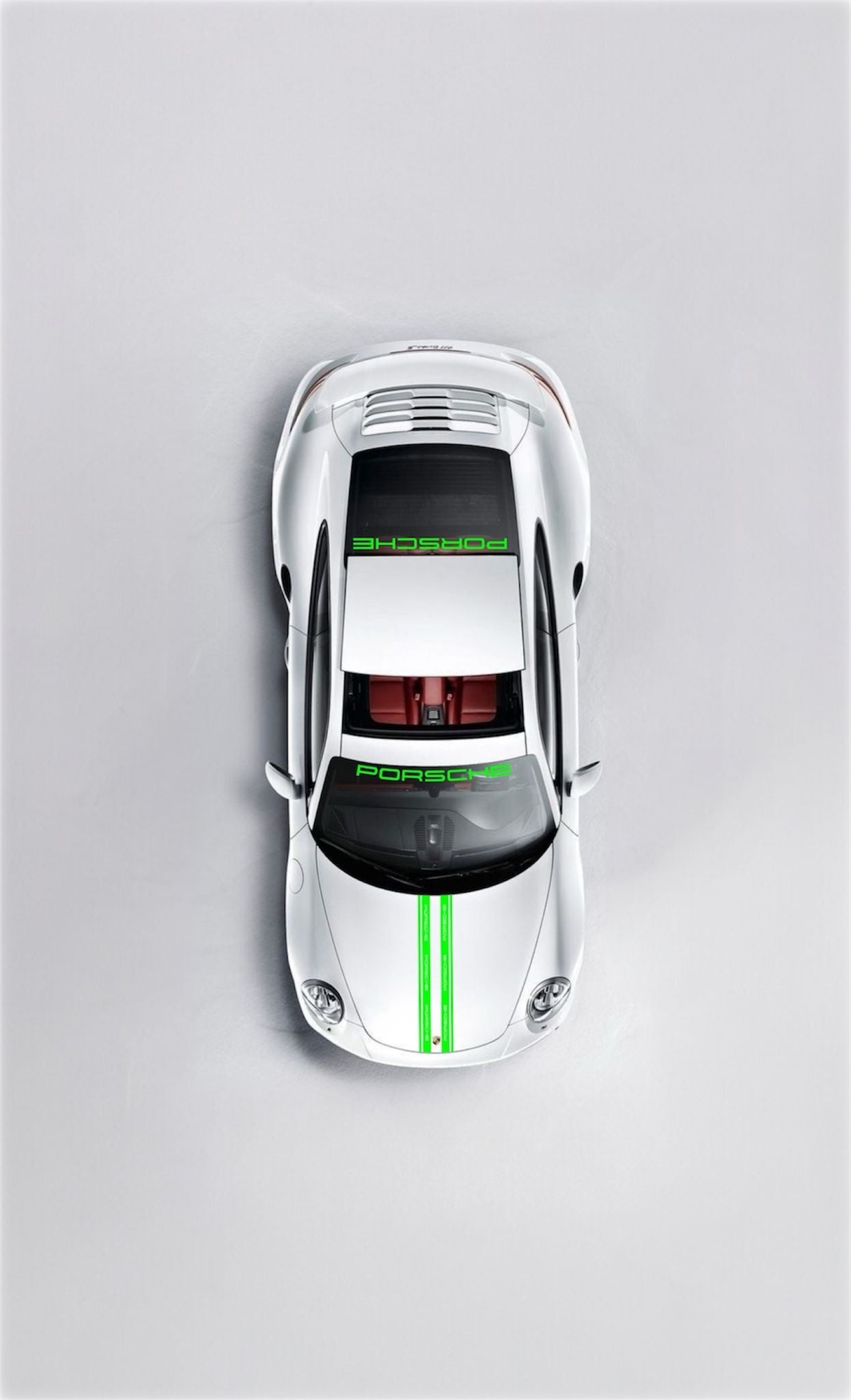 Faixas de vinil da Porsche Racing para o Kit Carrera e modelos similares.