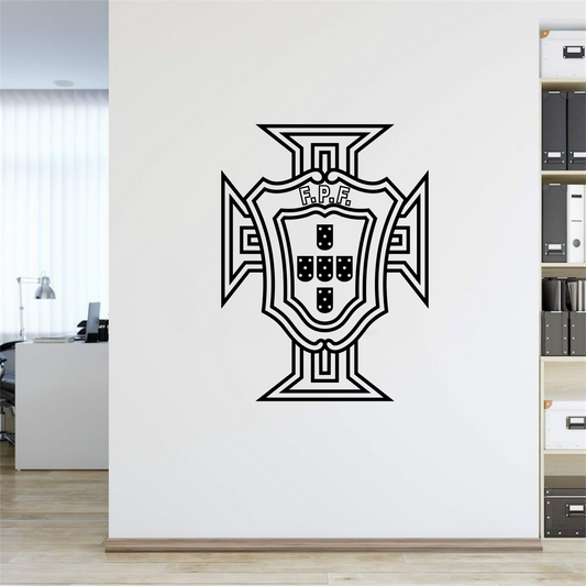 Autocolante da Selecção Portuguesa para qualquer tipo de superfície.