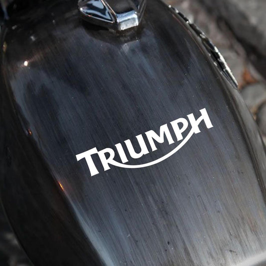 Triumph - Conjunto de 10 Autocolantes em vinil - Autocolantes para motos, capacetes, automóveis e muito mais