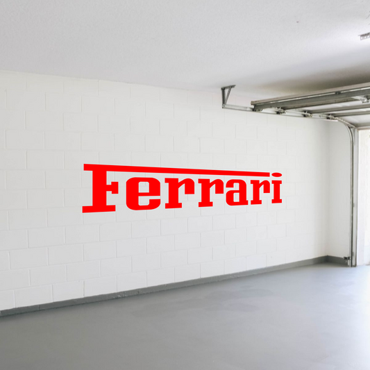 FERRARI - Set of 2 Vinyl Decals - Die-cut Vinyl Decals